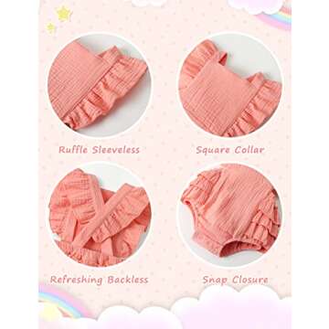 FRLOONY Baby Girl Clothes infant Summer Outfits Cow Head Letter Print Short Sleeve T-Shirt Floral Shorts Headband Set 3PCS (J, 0-3 Months)