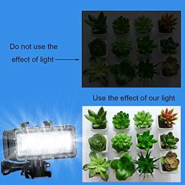 Suptig Diving Light Waterproof Light Fill Night Light Diving Underwater Light for Gopro Hero 13/Hero...