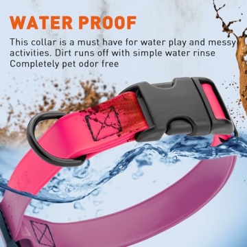Dogline Biothane Waterproof Dog Collar - Durable & Stylish