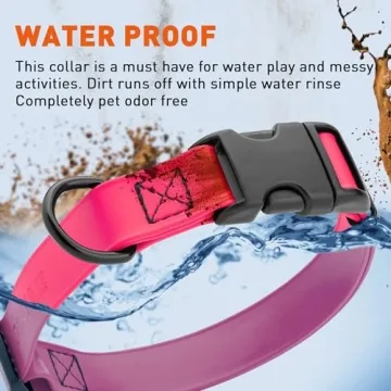 Dogline Biothane Waterproof Dog Collar - Durable & Stylish