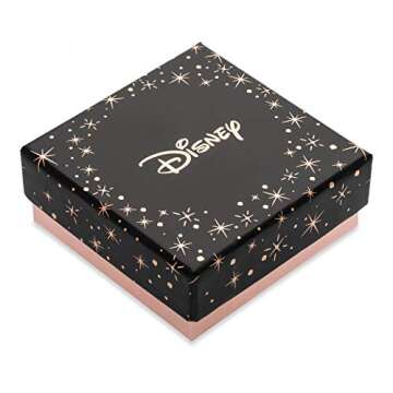 Disney Mickey Mouse Cubic Zirconia Hoop Earrings