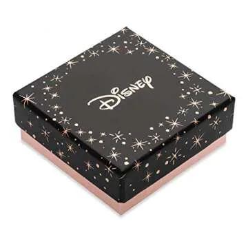 Disney Mickey Mouse Cubic Zirconia Hoop Earrings