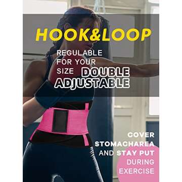 KOOCHY Waist Trainer Belt: Optimal Support & Comfort