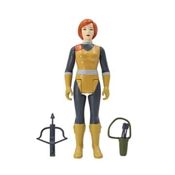 Super7 G.I. Joe Scarlett - 3.75" G.I. Joe Action Figure with Accessories Classic Cartoon Collectible...