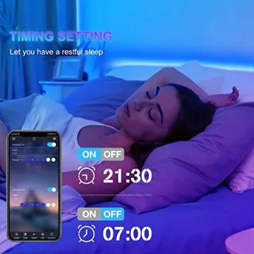 GOADROM Waterproof Smart LED Strip Lights Music Sync