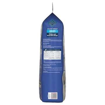 Blue Buffalo Life Protection Formula Healthy Weight Large Breed Adult Dry Dog Food for Weight Control, Made with Natural Ingredients, Chicken & Brown Rice Recipe, 30-lb Bag