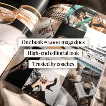 Vision Board Book Magazine for Women - 1000+ Diverse Pictures, Quotes, Self-Discovery Exercises | Co...