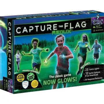 Glow in the Dark Capture The Flag Game for Kids