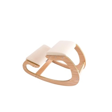 Ergonomic Kneeling Chair - Desk Chairs for Upright Posture - Rocking Stool & Balancing Seat for Home...