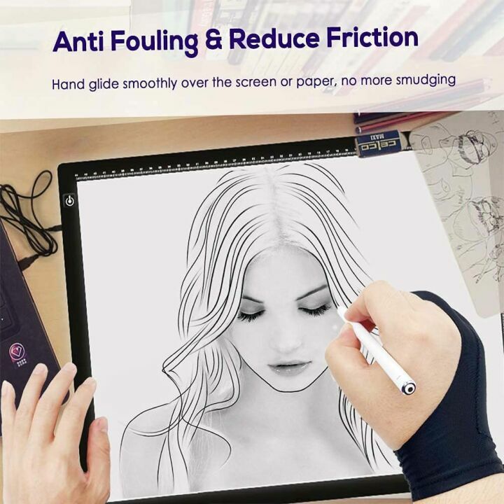 Timebetter Drawing Glove for Tablets - 2 Pack