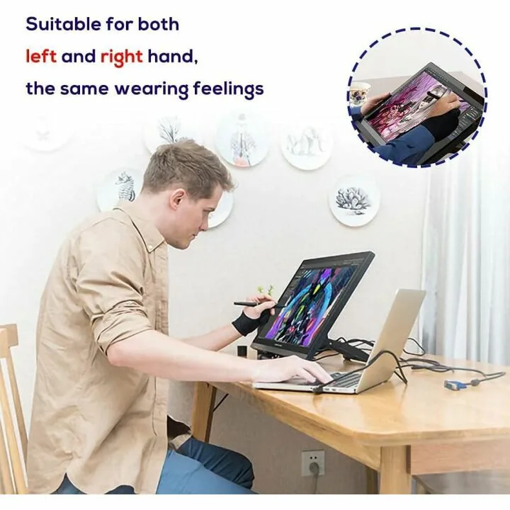 Timebetter Drawing Glove for Tablets - 2 Pack