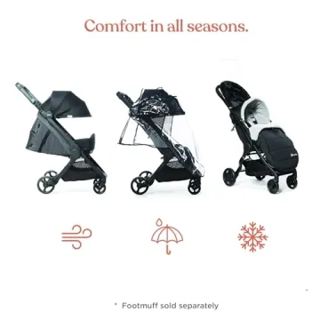 Ergobaby Metro+ Compact Stroller Lightweight Travel Option