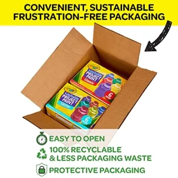 Crayola Washable Kids Paint Set (12 Colors) for Creative Fun