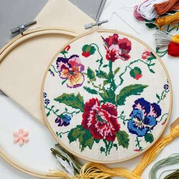 Trinkrittey Monks Cloth for Punch Needle & Embroidery