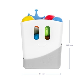 Ubbi Bath Toy Organizer with Removable Drying Rack