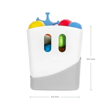 Ubbi Bath Toy Organizer with Removable Drying Rack