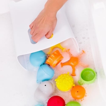 Ubbi Bath Toy Organizer with Removable Drying Rack