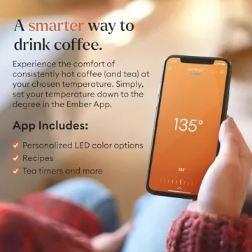 Ember Temperature Control Smart Mug 2 - App-Controlled Gold Mug with 80 Min Battery
