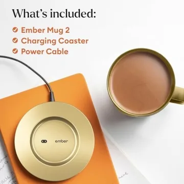 Ember Smart Mug 2 - Gold, App-Controlled Heated Mug