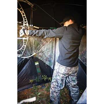 Barronett Blinds BM11BW Big Mike Portable Hunting Blind