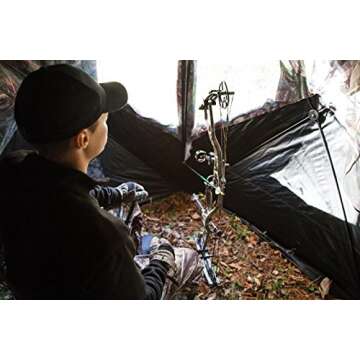 Barronett Blinds BM11BW Big Mike Portable Hunting Blind