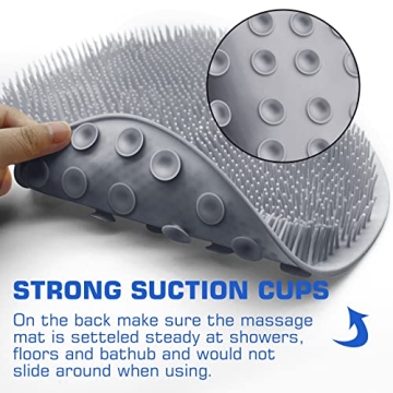 Ultimate Shower Foot Scrubber Mat Back Washer for Everyone