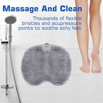 Ultimate Shower Foot Scrubber Mat Back Washer for Everyone