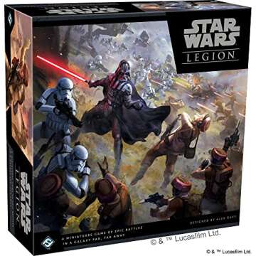 Star Wars Legion Board Game (Base) | Two Player Battle, Miniatures , Strategy Game for Adults and Te...