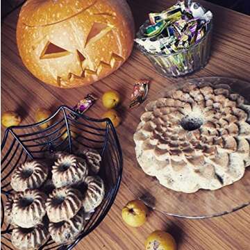 To encounter Reusable Silicone Baking Cups, Set of 36 - Multiple Shapes & Colorful, Food Grade, Non-Stick, Oven & Dishwasher Safe - Party, Baby Shower, Birthday, Wedding