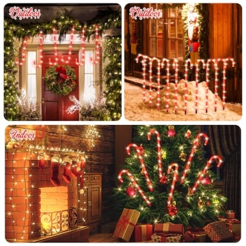 33" Candy Cane Christmas Lights for Holiday Decor