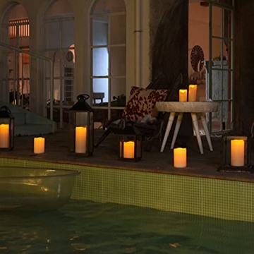Homemory Waterproof Flameless Candles with Remote Control