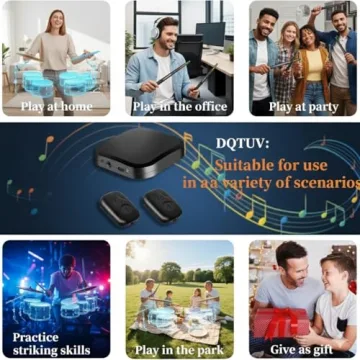 Portable Electronic Drumsticks for Drummers Anytime Anywhere