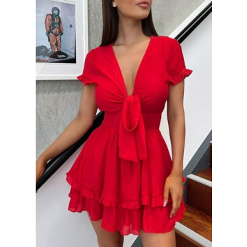 PRETTYGARDEN Summer Swing Mini Dress for All Occasions
