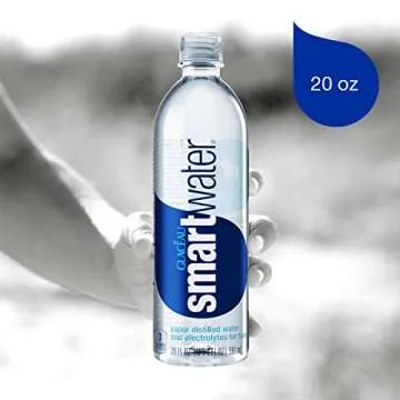 Smartwater Premium Water Bottles 24 Pack 20 fl oz