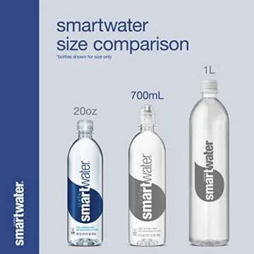 Smartwater Premium Water Bottles 24 Pack 20 fl oz