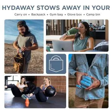 HYDAWAY Collapsible Water Bottle - Ultimate Travel Hydration