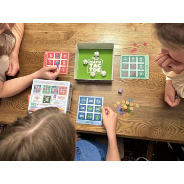 Semper Smart Games Play Smart Dice Math-Tac-Toe Experience!