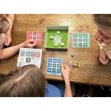 Semper Smart Games Play Smart Dice Math-Tac-Toe Experience!