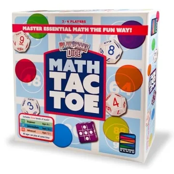 Semper Smart Games Play Smart Dice Math-Tac-Toe Experience!