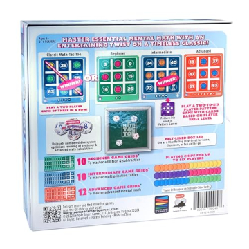 Semper Smart Games Play Smart Dice Math-Tac-Toe Experience!