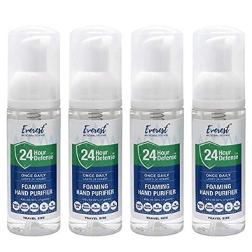 24 Hour Defense Foaming Hand Sanitizer | Kills 99.99% Of Germs | Long-Lasting Protection