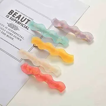 Stylish 10 PCS Alligator Hair Barrettes for All Ages