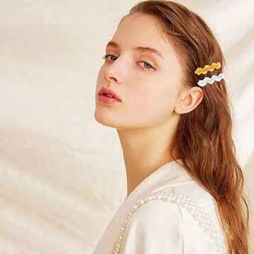 Stylish 10 PCS Alligator Hair Barrettes for All Ages