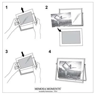 Elegant Brass 5x7 Picture Frame for Stylish Display