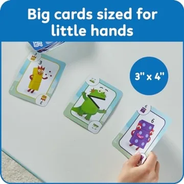 hand2mind Numberblocks Playing Cards for Kids 3-5