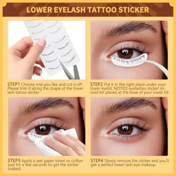 QUEWEL Magnetic Eyelashes Kit - Easy to Wear & Reusable