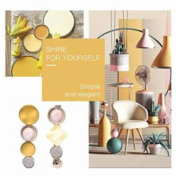 28 Pcs Hair Clips Barrettes for Women Girls, Acrylic Resin Hair Accessories, Sweet Handmade Hair Clips Bobby Pins Hairpin Headwear (20 Piece)