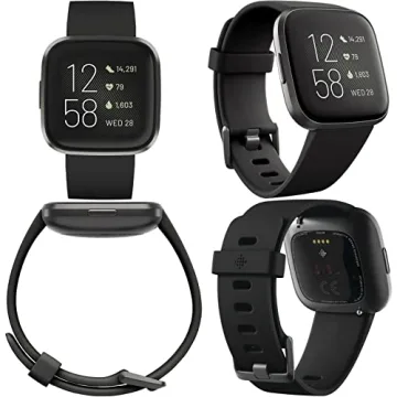 Fitbit Versa 2 Smart Watch with Heart Rate Monitor and More
