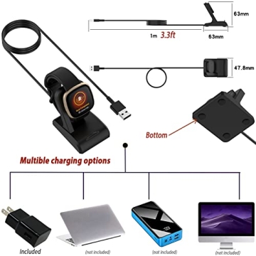 Fitbit Versa 2 Smart Watch with Heart Rate Monitor and More