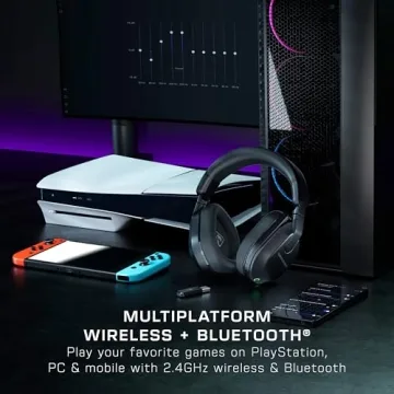 Turtle Beach Stealth 600 Wireless Gaming Headset with Bluetooth, 80-Hr Battery Life, and Flip-to-Mut...
